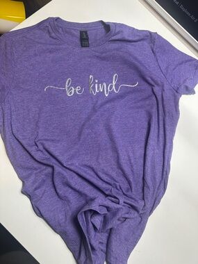 Gildan Purple "Be Kind" Short Sleeve Tee